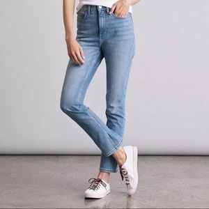 Elizabeth & James The Vintage Straight HIgh Rise Mom Jeans
